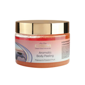 Aromatic Body Peeling scented with fine odors of tropic Papaya and Passion Fruit