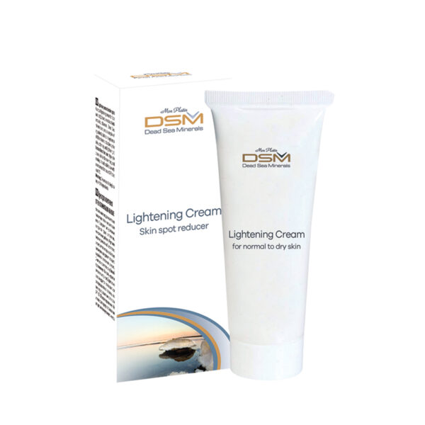 Lightening cream for skin spots