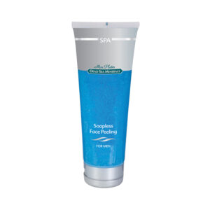 Soapless face peeling - for men