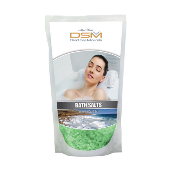Badsalt med aromatiska oljor Green