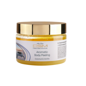 Aromatic Body Peeling scented with ine tropic odor of Coconut and Vanilla