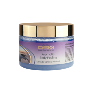 Aromatic Body Peeling scented with bright smell of Lavender and Vanilla Patchouli